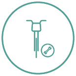 Media de bicicletas reparadas al día